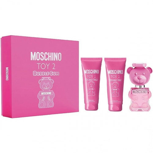 SET TOY 2 BUBBLE GUM 3PZAS 50ML D - MOSCHINO - Adrissa Beauty - 