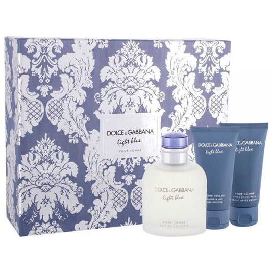 SET LIGHT BLUE 125ML C 3PZAS - DOLCE GABBANA - Adrissa Beauty - Perfumes y colonias