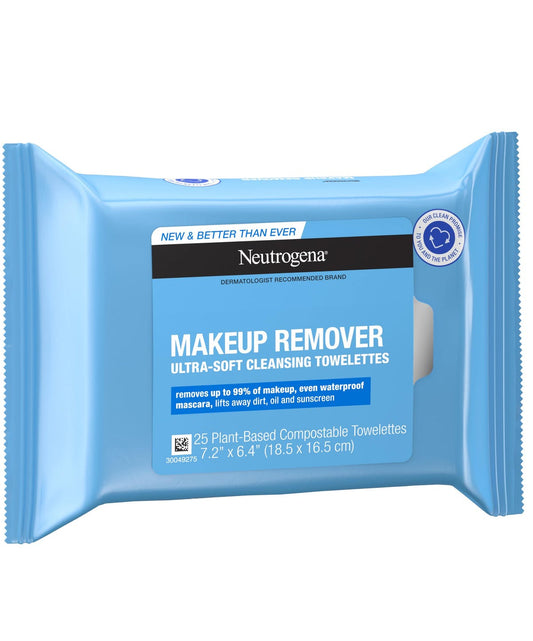 TOALLITA DESMAQUILLANTE 25 PZAS - NEUTROGENA - Adrissa Beauty - 