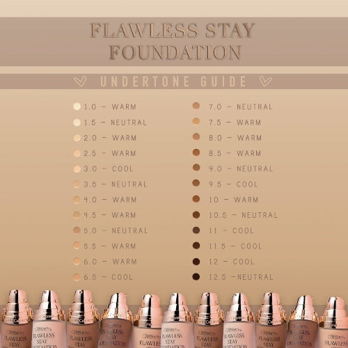 BASE FLAWLESS STAY FS2.5 - BEAUTY CREATIONS - Adrissa Beauty - Maquillaje