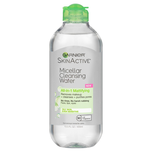 AGUA MICELLAR VERDE 400ML - GARNIER - Adrissa Beauty - Cuidado de la piel