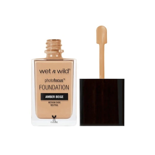 BASE PHOTOFOCUS MATTE AMBER BEIGE 373C - WET N WILD - Adrissa Beauty - Maquillaje