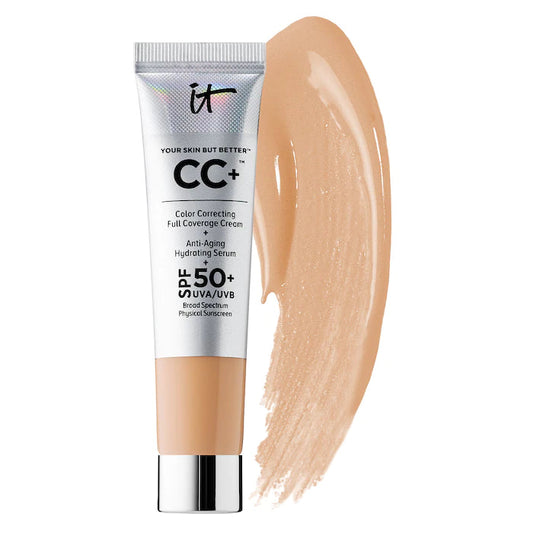 BASE CC+ CREAM MEDIUM 12ML - IT COSMETICS - Adrissa Beauty - Maquillaje