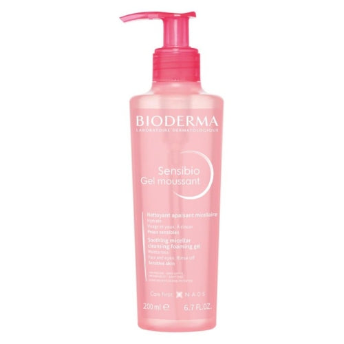 LIMPIADOR EN GEL SENSIBIO 200ML - BIODERMA - Adrissa Beauty - Cuidado de la piel