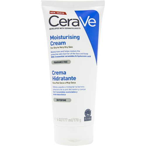 CREMA HIDRATANTE PIEL SECA 177ML - CERAVE - Adrissa Beauty - Cuidado de la piel