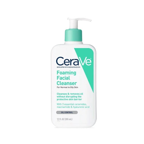 LIMPIADOR FACIAL FOAMING 355ML - CERAVE - Adrissa Beauty - 