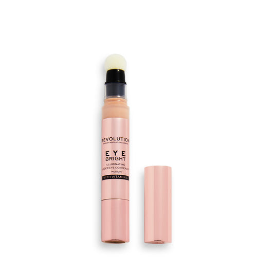 CORRECTOR EYE BRIGHT MEDIUM - REVOLUTION - Adrissa Beauty - Maquillaje