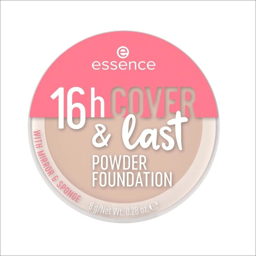 POLVO COMPACTO 16H COVER 02 CHAMPAGNE - ESSENCE - Adrissa Beauty - 