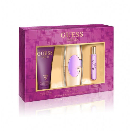 SET GUESS GOLD 75ML 3PZAS D - GUESS - Adrissa Beauty - Perfumes y colonias