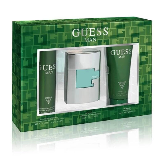 SET GUESS MAN 75ML 3 PZS M - GUESS - Adrissa Beauty - Perfumes y colonias