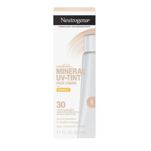 PROTECTOR SOLAR MINERAL UV TINT SPF30 LIGHT - NEUTROGENA - Adrissa Beauty - Protector solar