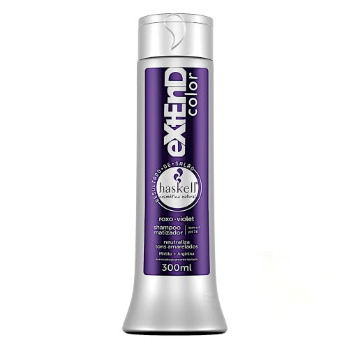 SHAMPOO MATIZADOR ROXO VIOLET 300ML - HASKELL - Adrissa Beauty - 