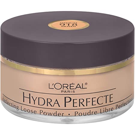 POLVO SUELTO HYDRA PERFECT MEDIUM 14.1GR - LOREAL - Adrissa Beauty - Maquillaje