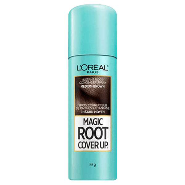 MAGIC ROOT COVER UP MEDIUM BROWN - LOREAL - Adrissa Beauty - Cuidado capilar