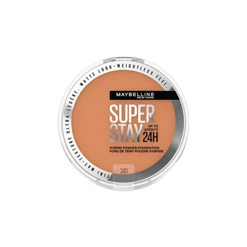 POLVO COMPACTO SUPER STAY 24H 340 - MAYBELLINE - Adrissa Beauty - Maquillaje de rostro