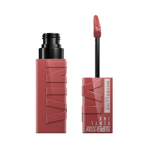 LABIAL SUPERSTAY VINYL INK 115 PEPPY - MAYBELLINE - Adrissa Beauty - Maquillaje