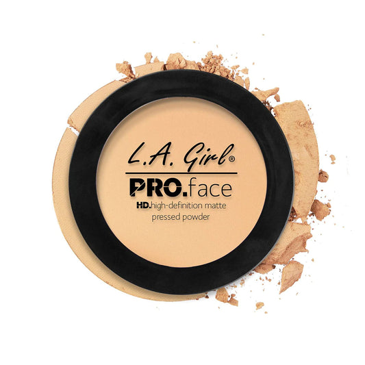 POLVO COMPACTO PRO.FACE CREAMY NATURAL GPP604 - LA GIRL - Adrissa Beauty - Maquillaje