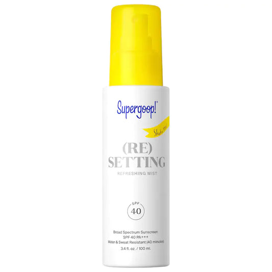 PROTECTOR SOLAR RE SETTING SPF40 100ML - SUPERGOOP - Adrissa Beauty - Protector solar