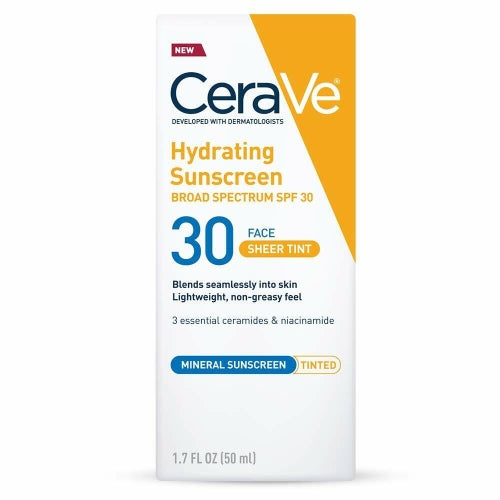 PROTECTOR SOLAR SHEER TINT 30 - CERAVE - Adrissa Beauty - Cuidado de la piel