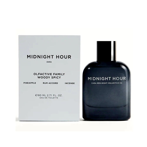 MIDNIGHT HOUR 80ML C - ZARA - Adrissa Beauty - Perfumes y colonias