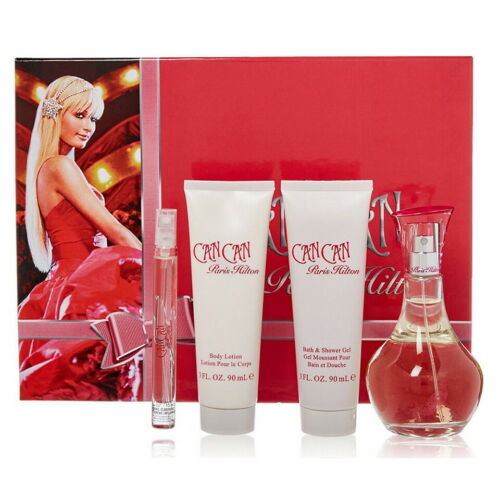 SET CAN CAN 100ML 4PZS D - PARIS HILTON - Adrissa Beauty - Perfumes y colonias