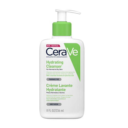 LIMPIADOR FACIAL FOAMING DRY SKIN 236ML - CERAVE - Adrissa Beauty - Cuidado de la piel