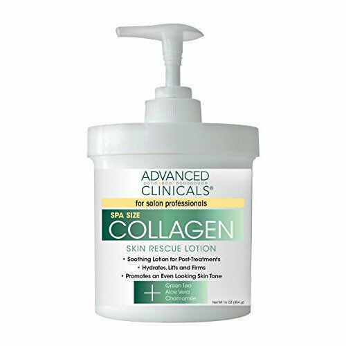 CREMA COLLAGEN SKIN RESCUE 16OZ - ADVANCED CLINICALS - Adrissa Beauty - Cuidado de la piel