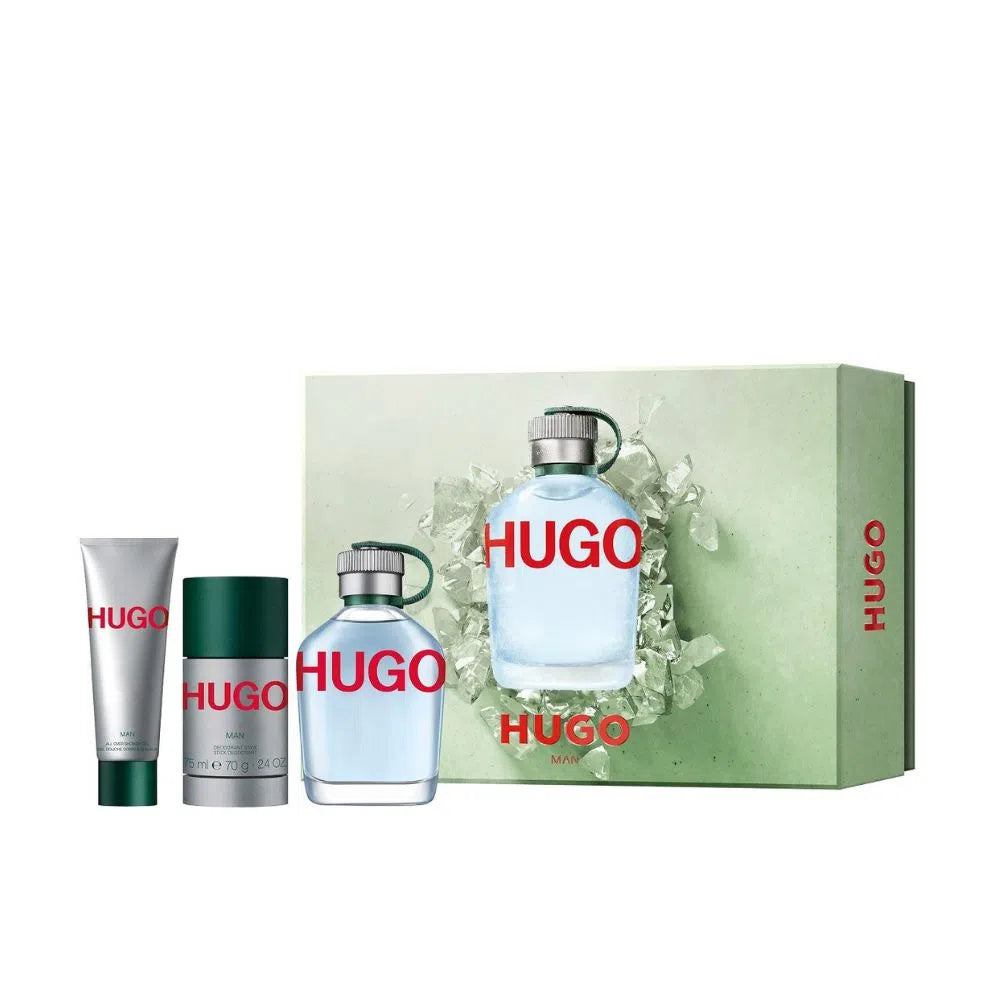 SET HUGO MAN 125ML 3PZAS C - HUGO BOSS - Adrissa Beauty - Perfumes y colonias