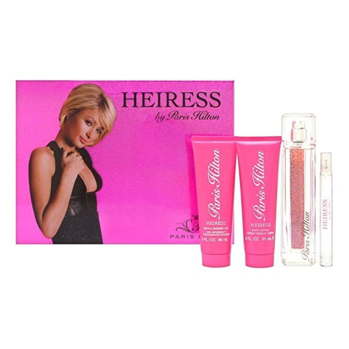 SET HEIRESS 4PZAS 100ML D - PARIS HILTON - Adrissa Beauty - Perfumes y colonias