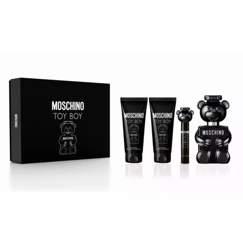 SET TOY BOY EDP 4PZAS 100ML C - MOSCHINO - Adrissa Beauty - Perfumes y colonias